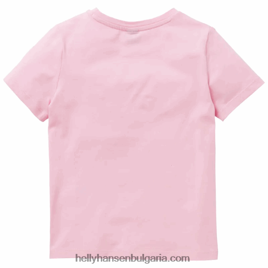 деца детска тениска с лого hh 80V22D2372 бяло Helly-Hansen