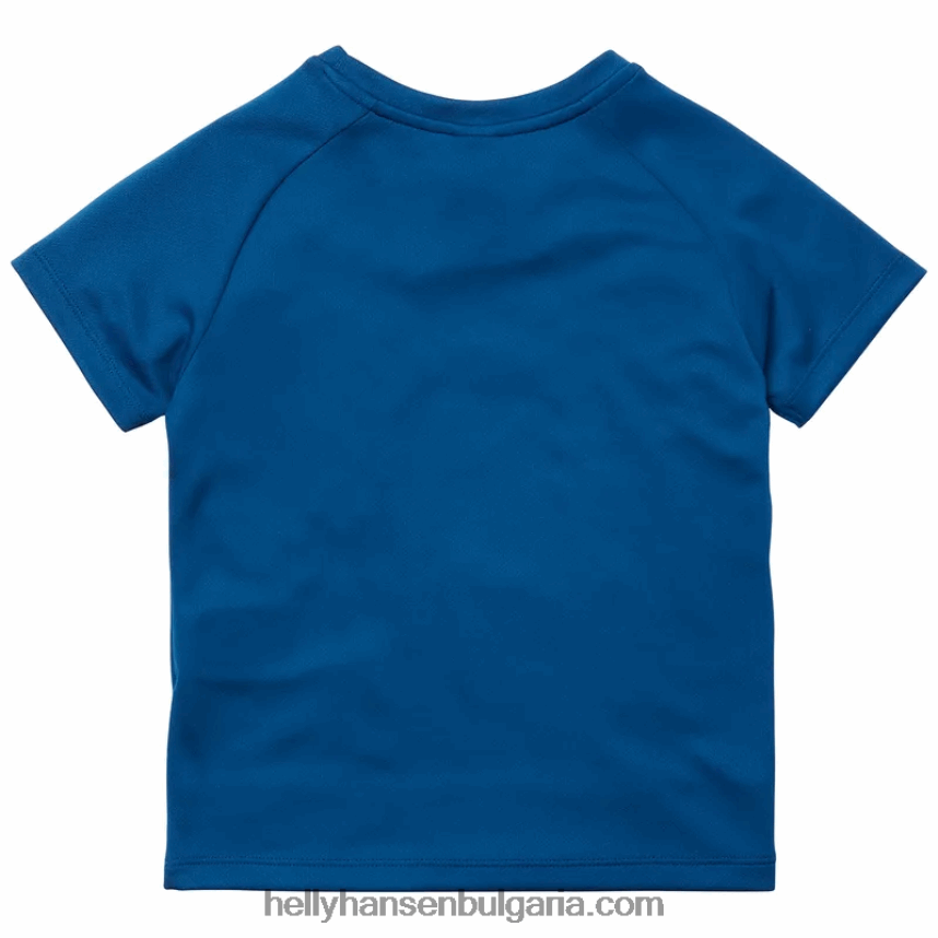 деца детска тениска marka 80V22D2366 светло син Helly-Hansen