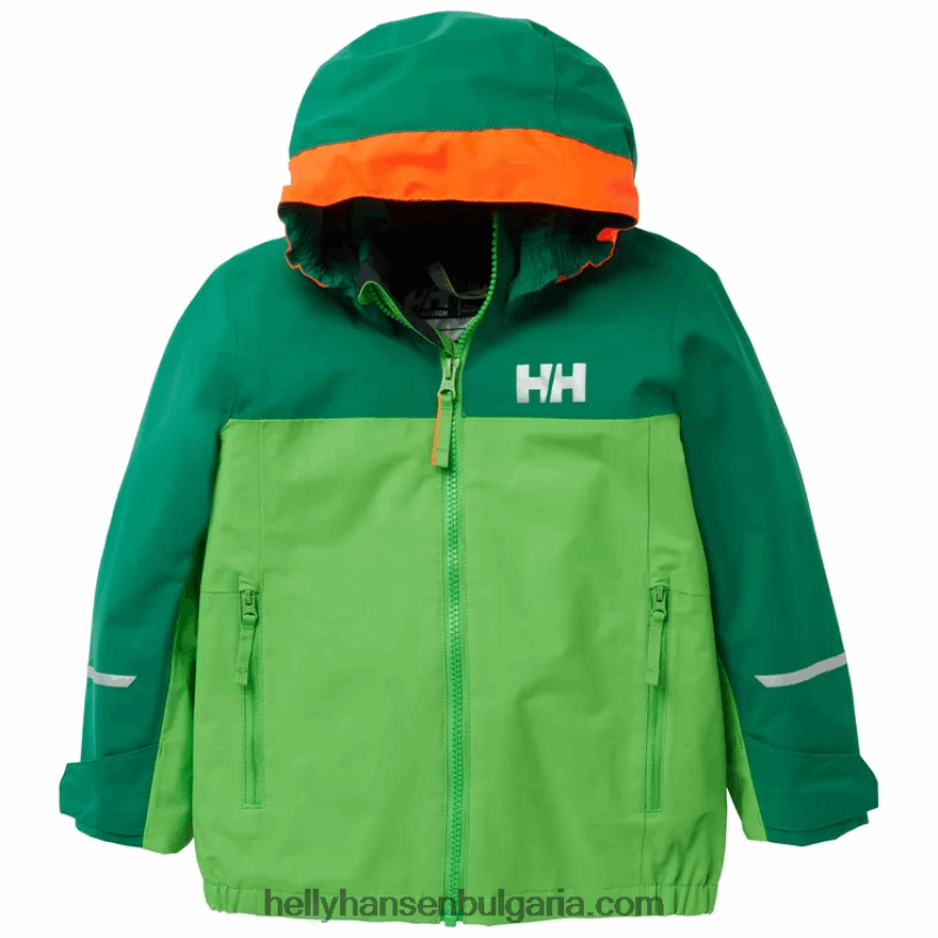 деца яке за навес за деца 2.0 80V22D2271 синя мъгла Helly-Hansen