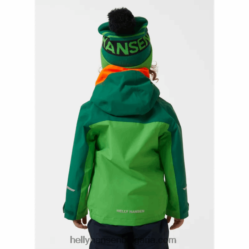 деца яке за навес за деца 2.0 80V22D2271 синя мъгла Helly-Hansen