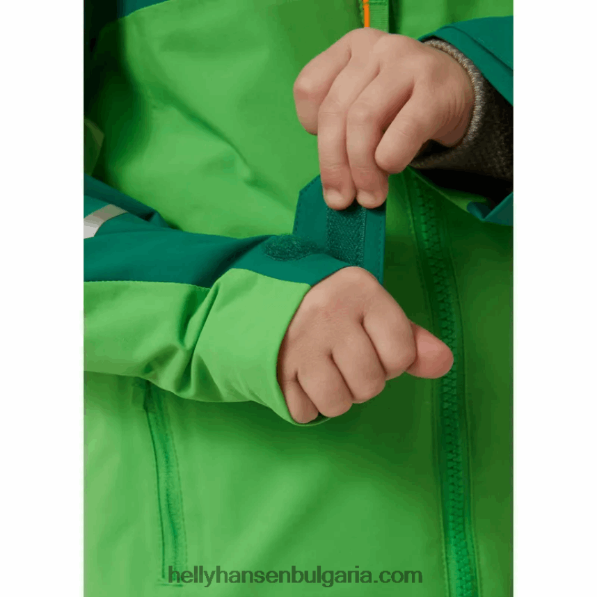 деца яке за навес за деца 2.0 80V22D2271 синя мъгла Helly-Hansen