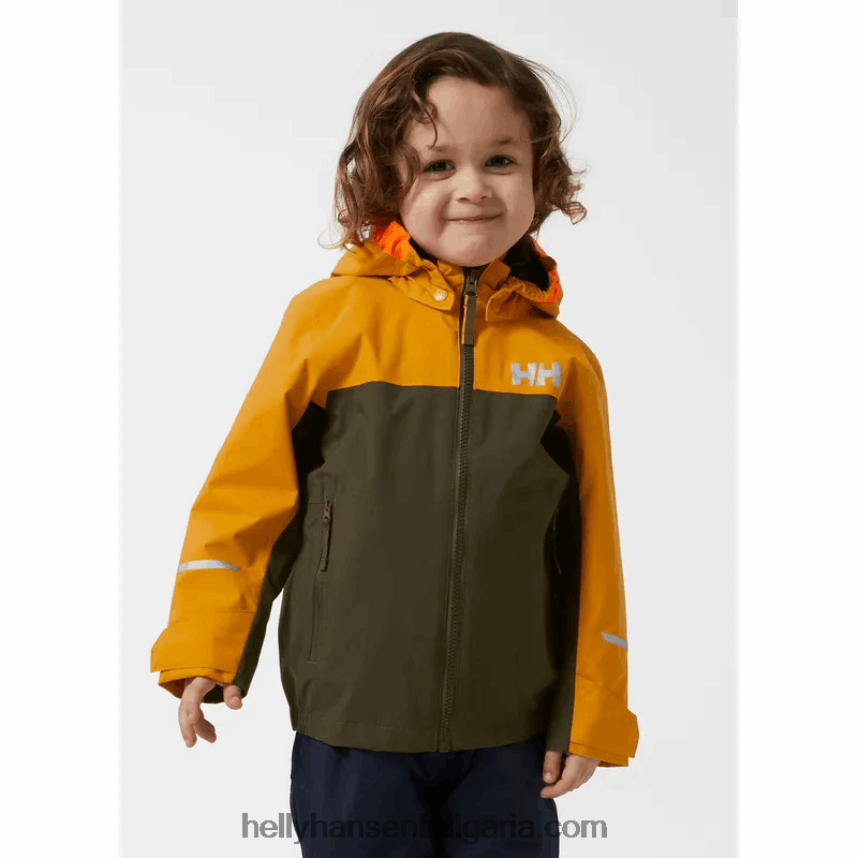 деца яке за навес за деца 2.0 80V22D2272 детелина Helly-Hansen