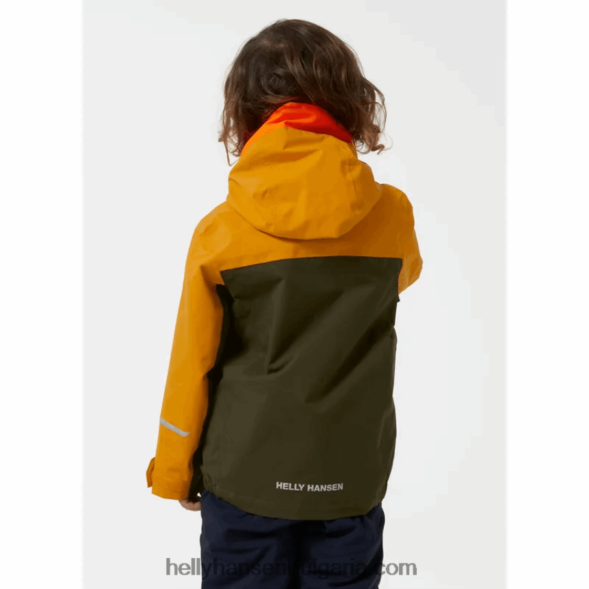 деца яке за навес за деца 2.0 80V22D2272 детелина Helly-Hansen