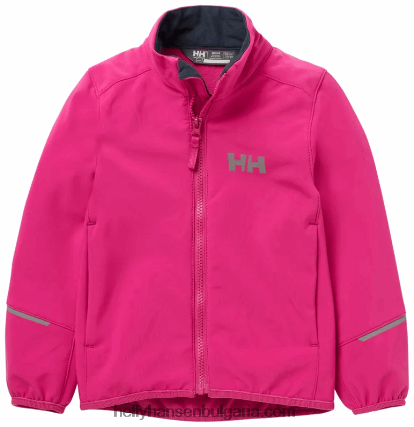 деца детско яке марка софтшел 80V22D2259 теракота Helly-Hansen