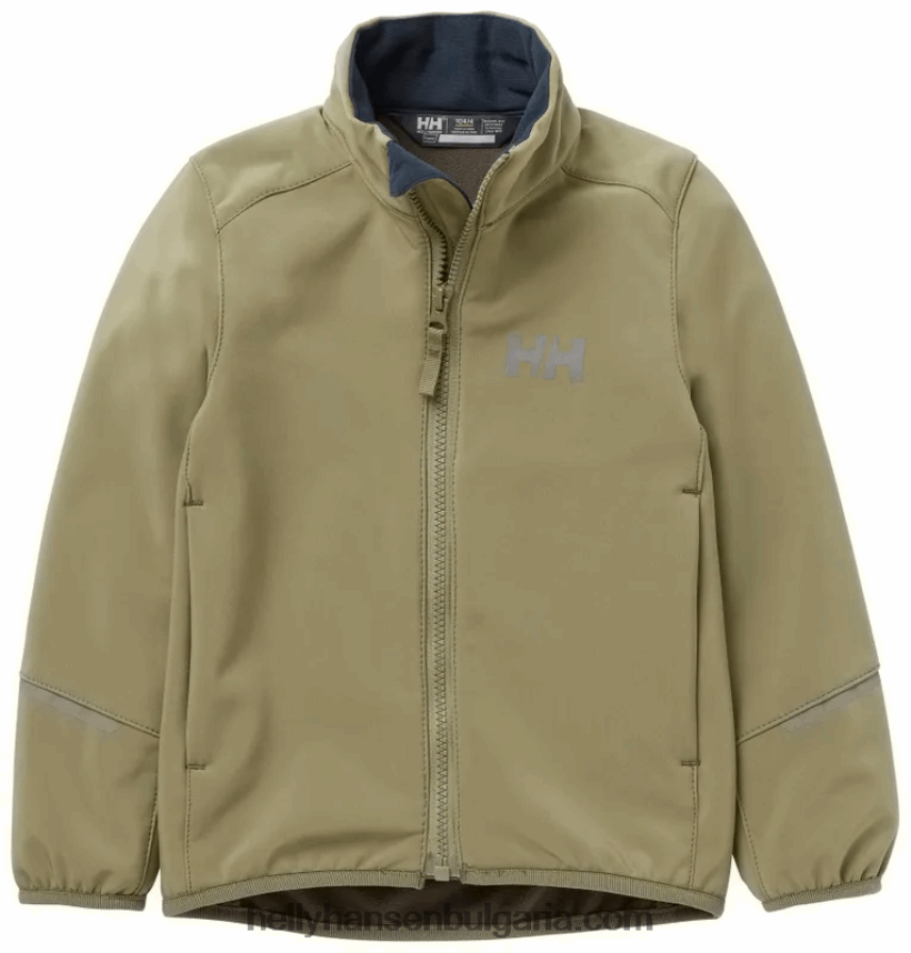деца детско яке марка софтшел 80V22D2261 дълбок фиорд Helly-Hansen