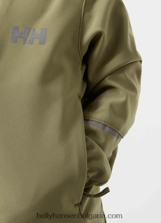 деца детско яке марка софтшел 80V22D2261 дълбок фиорд Helly-Hansen