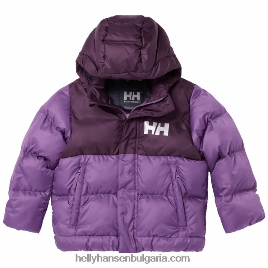 деца детско вижън бухнало яке 80V22D2293 синя мъгла Helly-Hansen