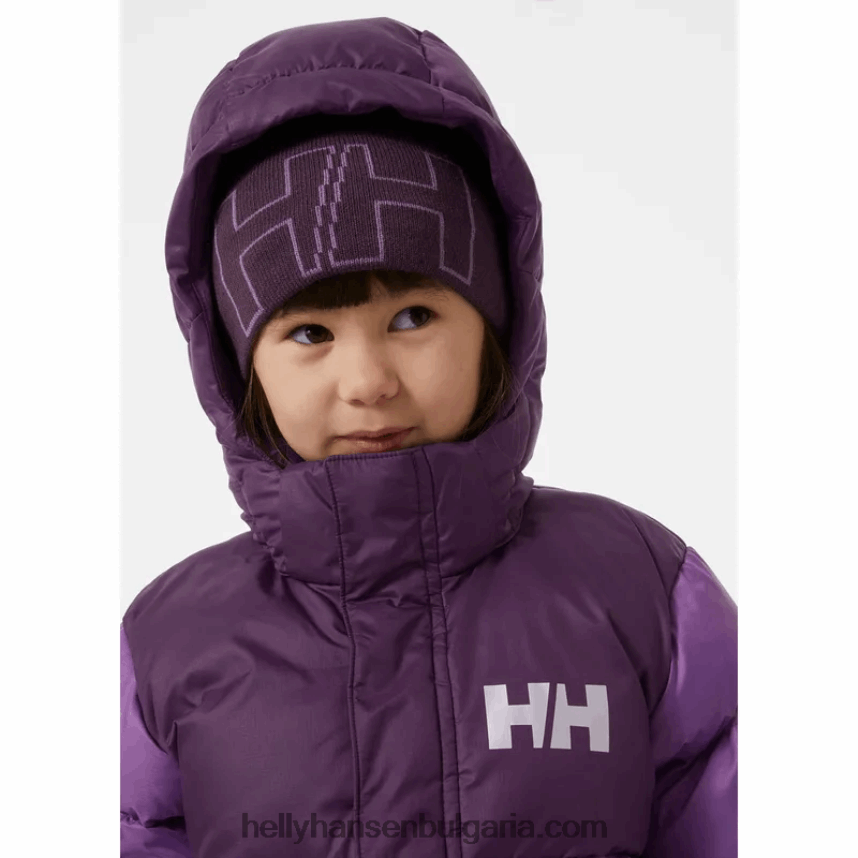 деца детско вижън бухнало яке 80V22D2293 синя мъгла Helly-Hansen