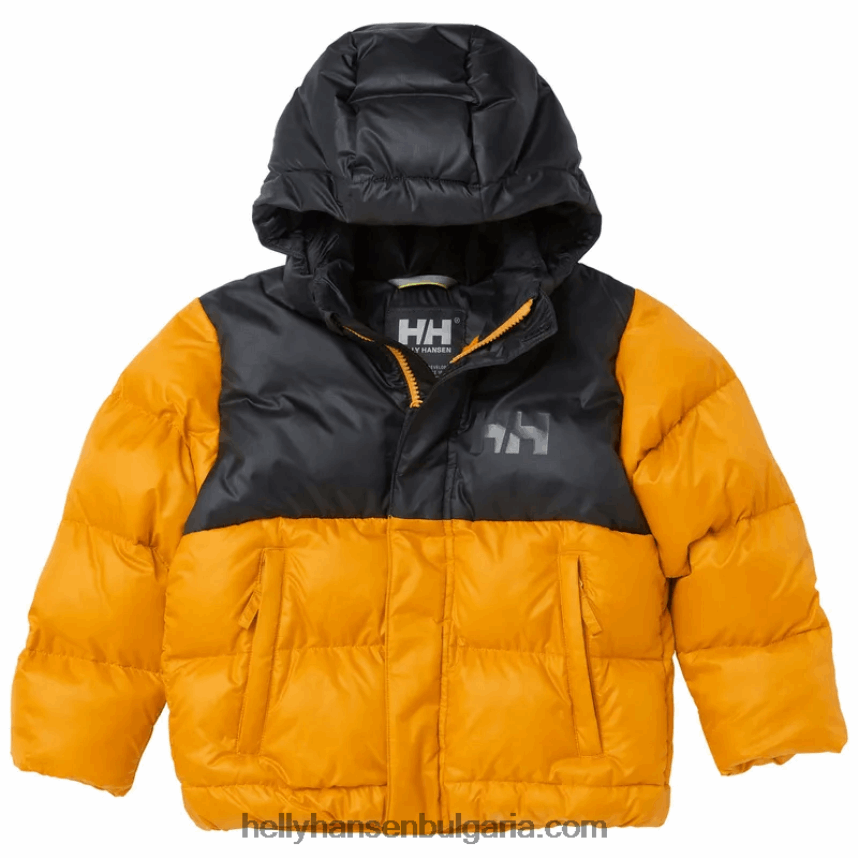 деца детско вижън бухнало яке 80V22D2294 натрошена гра Helly-Hansen