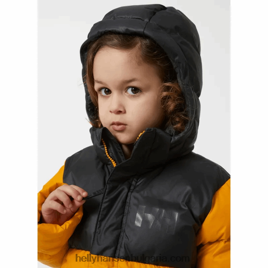 деца детско вижън бухнало яке 80V22D2294 натрошена гра Helly-Hansen
