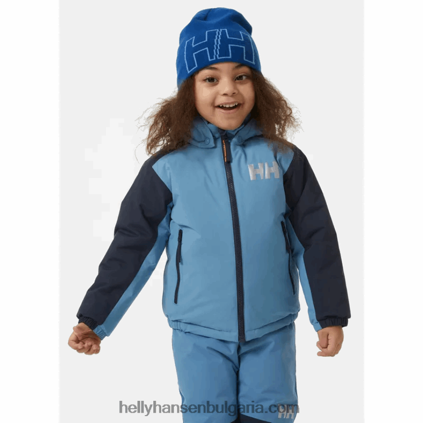 деца детско северно изолирано яке 80V22D2297 военноморски флот Helly-Hansen