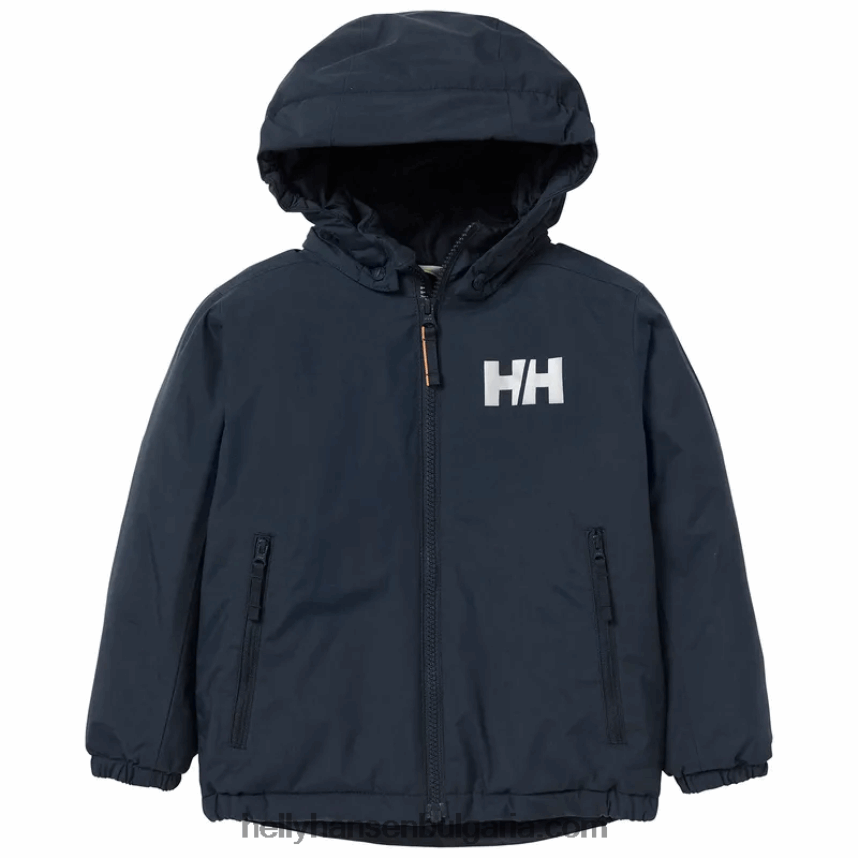 деца детско северно изолирано яке 80V22D2298 синя мъгла Helly-Hansen