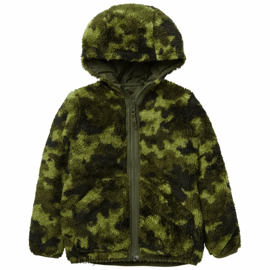 деца детско двустранно яке Champ 80V22D2282 детелина Helly-Hansen