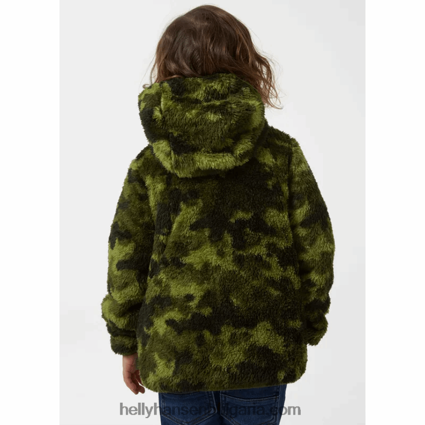 деца детско двустранно яке Champ 80V22D2282 детелина Helly-Hansen