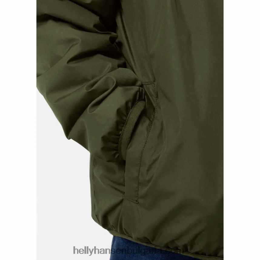 деца детско двустранно яке Champ 80V22D2282 детелина Helly-Hansen