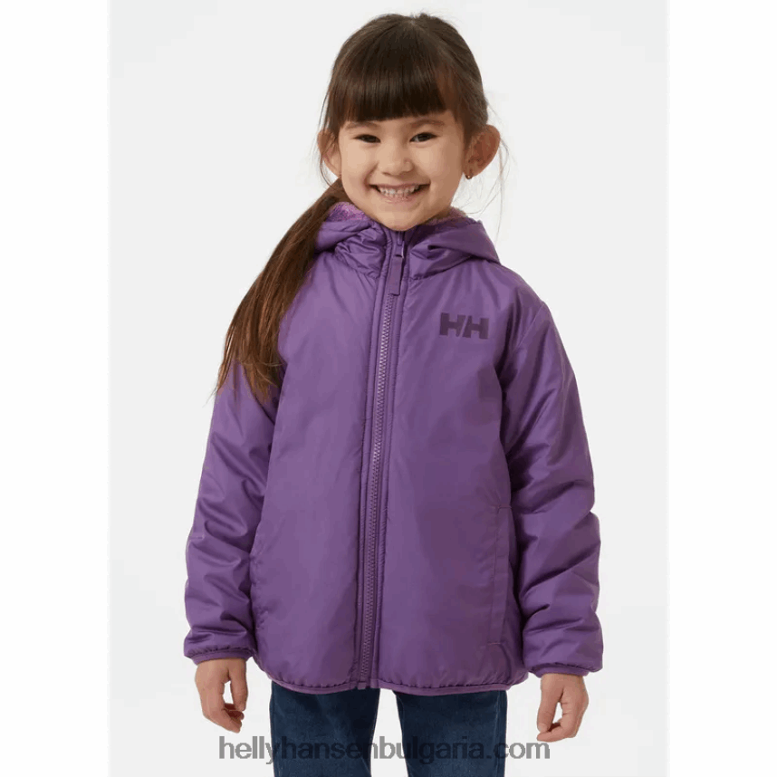 деца детско двустранно яке Champ 80V22D2283 полезност гр Helly-Hansen