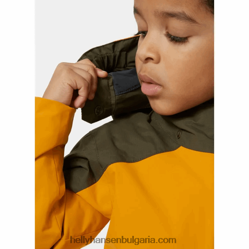 деца детско изолирано ски яке Legend 2.0 80V22D2278 натрошена гра Helly-Hansen