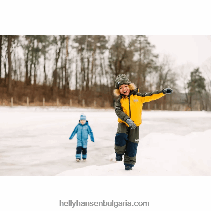 деца детско изолирано ски яке Legend 2.0 80V22D2278 натрошена гра Helly-Hansen