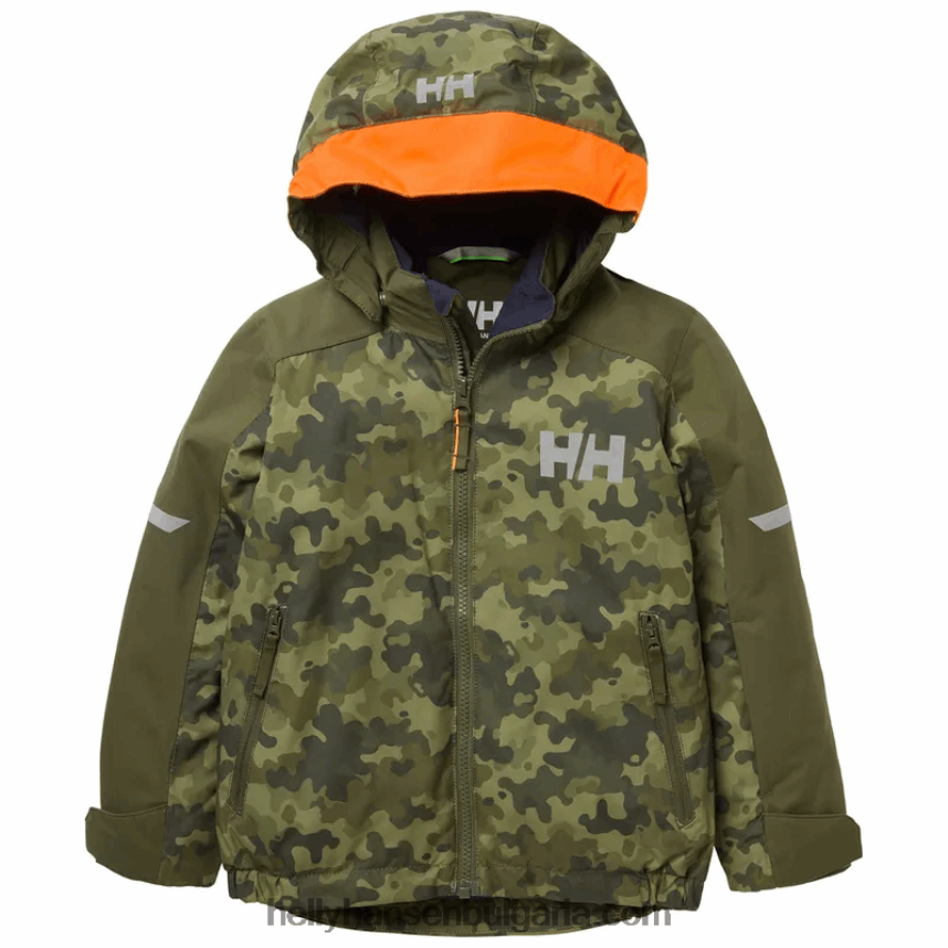 деца детско изолирано ски яке Legend 2.0 80V22D2279 морошка Helly-Hansen