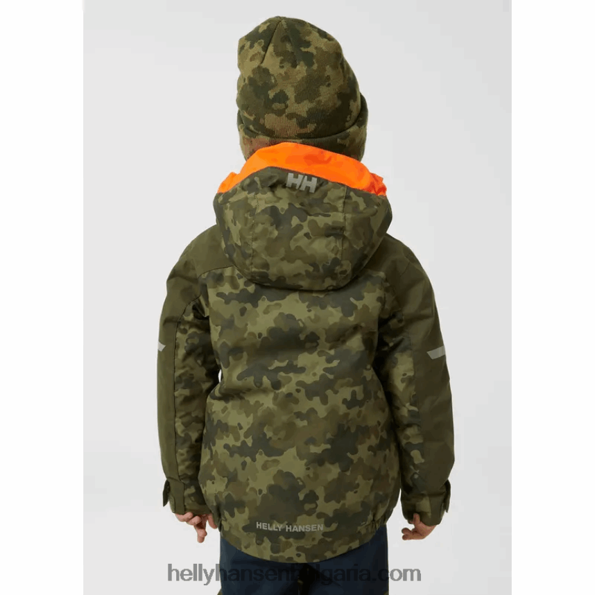 деца детско изолирано ски яке Legend 2.0 80V22D2279 морошка Helly-Hansen
