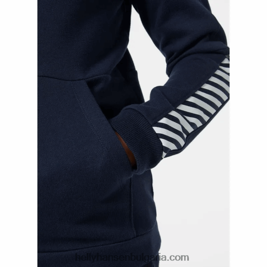 деца активна качулка за юноши 80V22D2519 розово сорбе/бяло/сив меланг Helly-Hansen