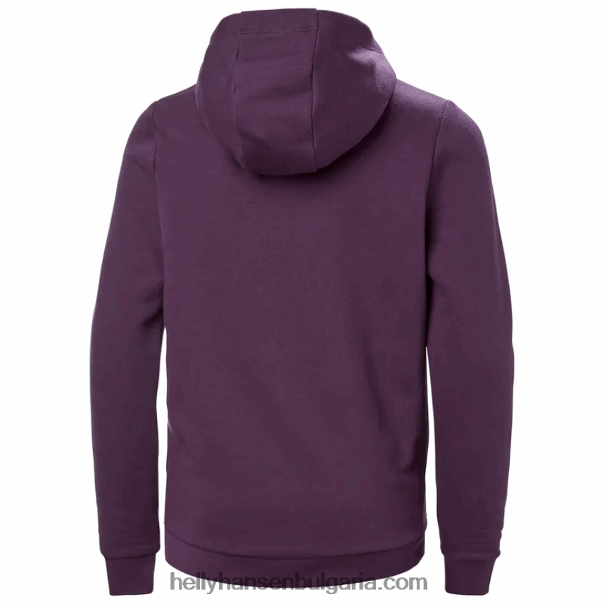 деца юношеска качулка с лого hh 2.0 80V22D2495 черен Helly-Hansen