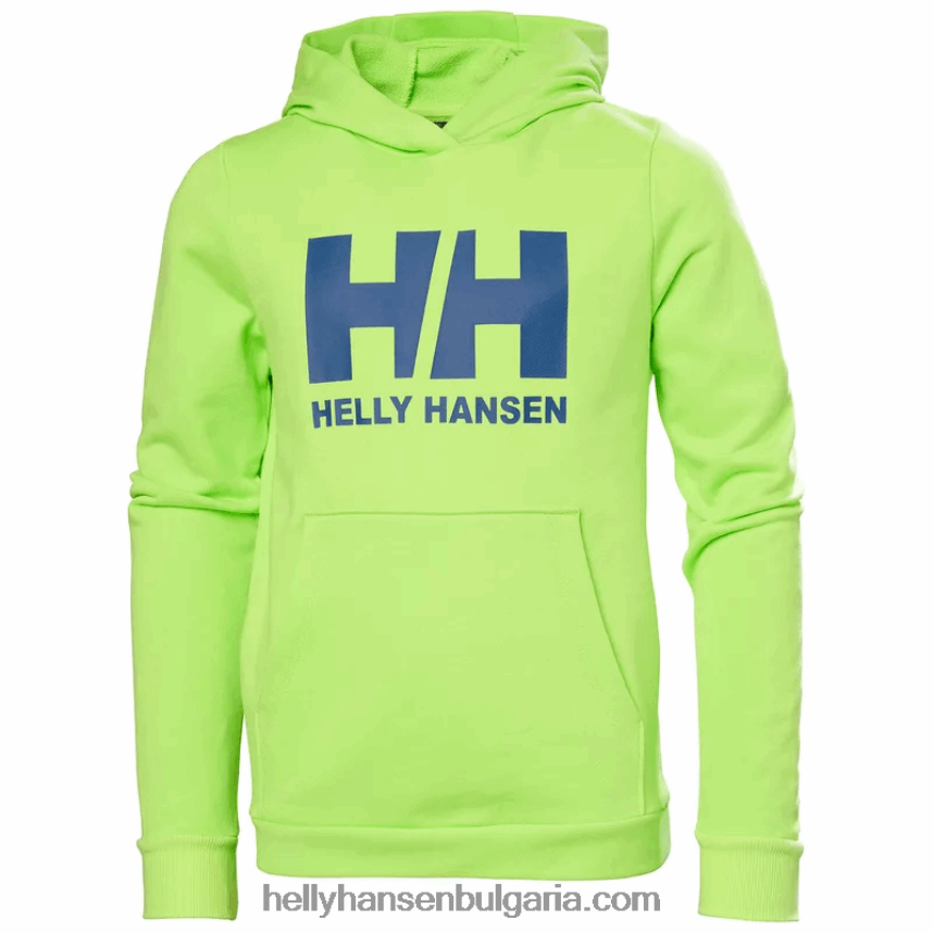 деца юношеска качулка с лого hh 2.0 80V22D2498 хедър/праскова ехо Helly-Hansen