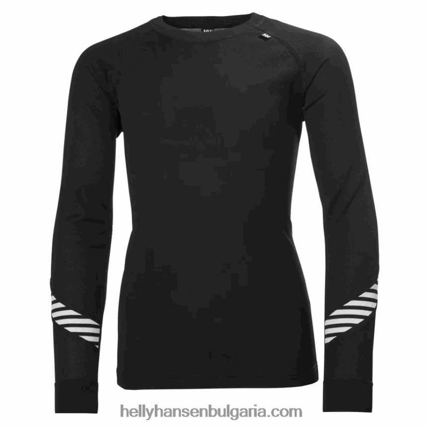 деца комплект базови слоеве hh lifa за юноши 80V22D2494 бебешка дружина/синя мъгла Helly-Hansen