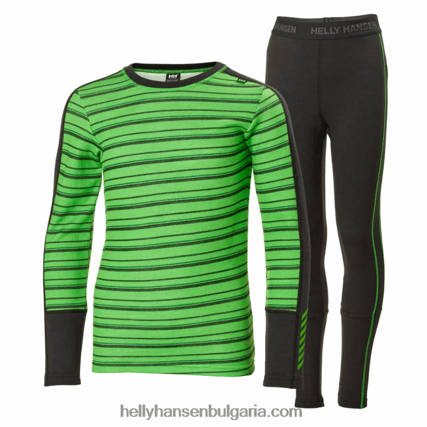 деца комплект базови слоеве от мериносова основа за юноши lifa 80V22D2490 бебе войска/флот Helly-Hansen