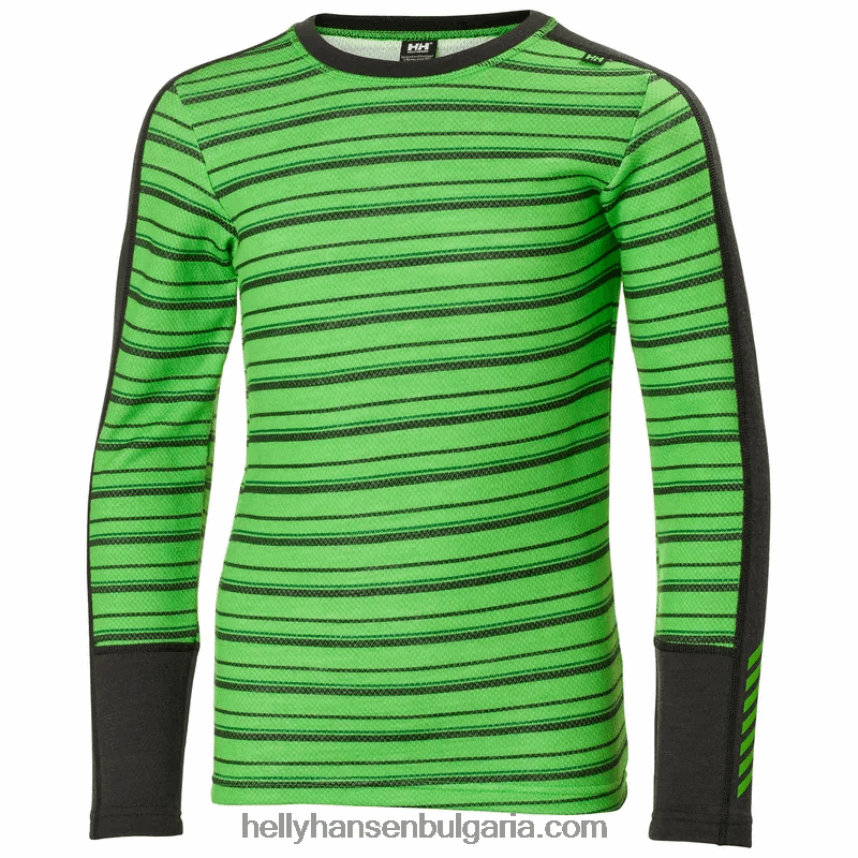 деца комплект базови слоеве от мериносова основа за юноши lifa 80V22D2490 бебе войска/флот Helly-Hansen