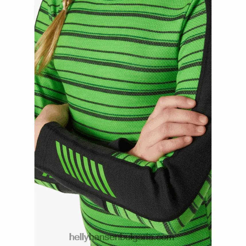 деца комплект базови слоеве от мериносова основа за юноши lifa 80V22D2490 бебе войска/флот Helly-Hansen