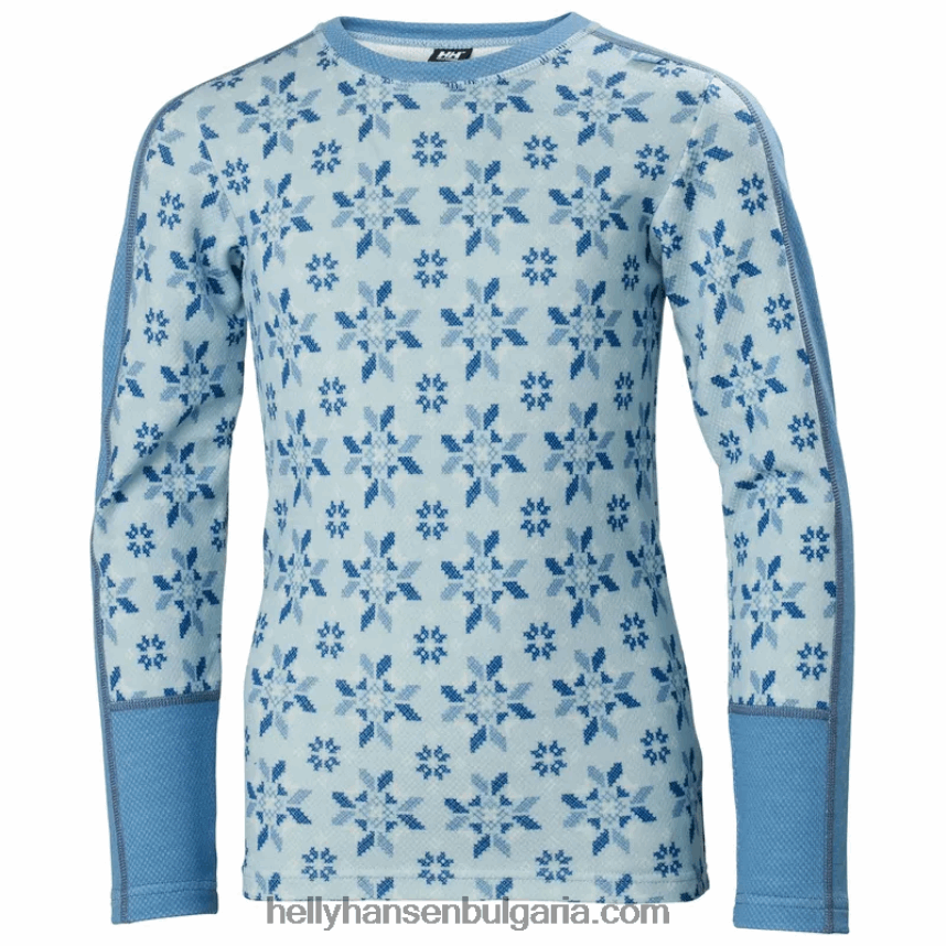 деца комплект базови слоеве от мериносова основа за юноши lifa 80V22D2492 детелина/полезност гр Helly-Hansen