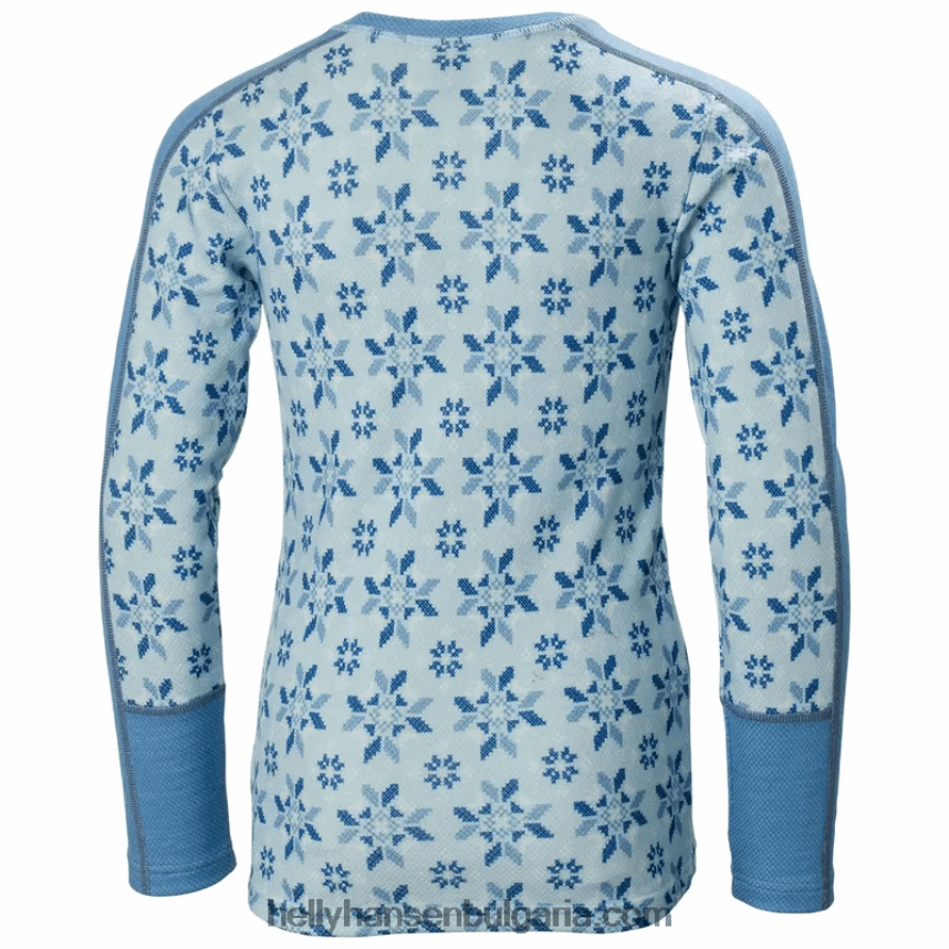 деца комплект базови слоеве от мериносова основа за юноши lifa 80V22D2492 детелина/полезност гр Helly-Hansen