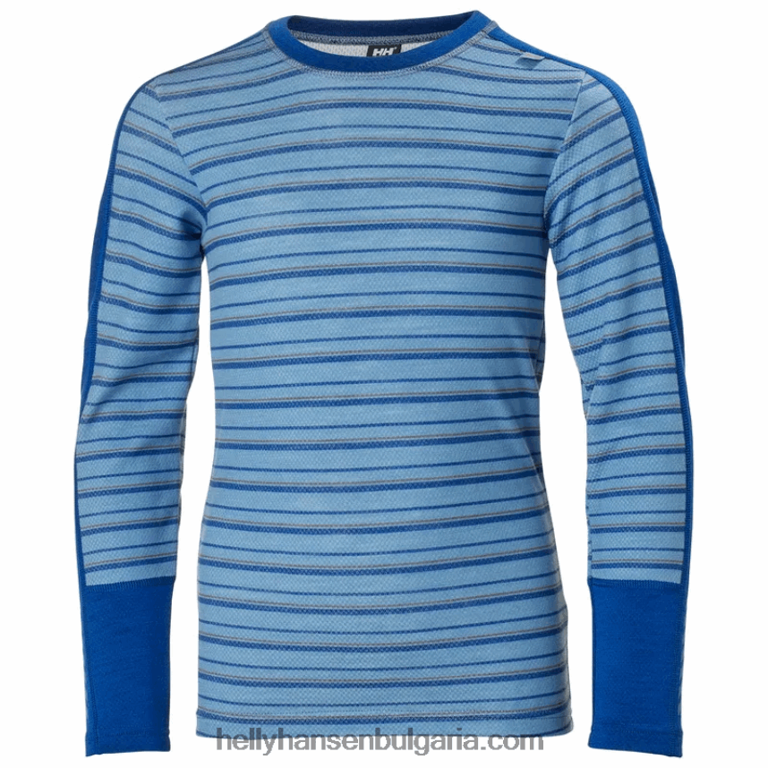 деца комплект базови слоеве от мериносова основа за юноши lifa 80V22D2493 полезност gre/baby troope Helly-Hansen