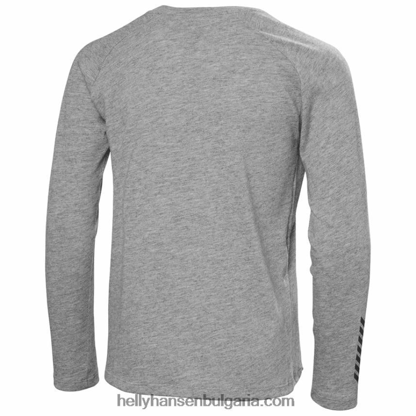 деца юноши loen технически базов слой горен 80V22D2575 прасковено ехо/азурит Helly-Hansen