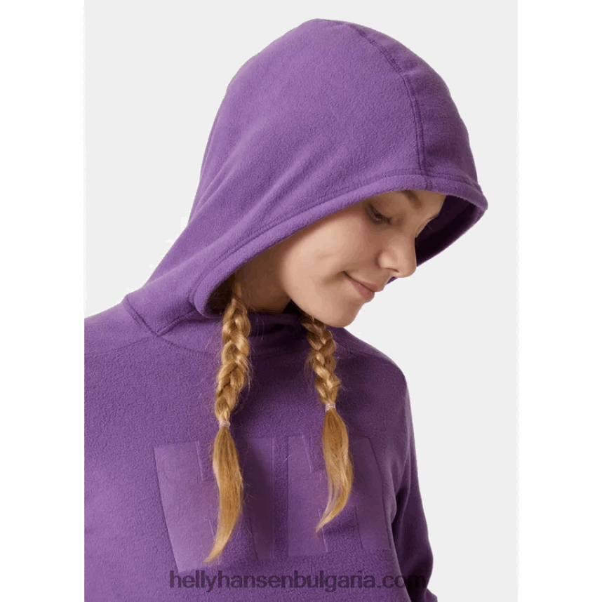 деца суичър с полар за юноши 80V22D2473 черен Helly-Hansen