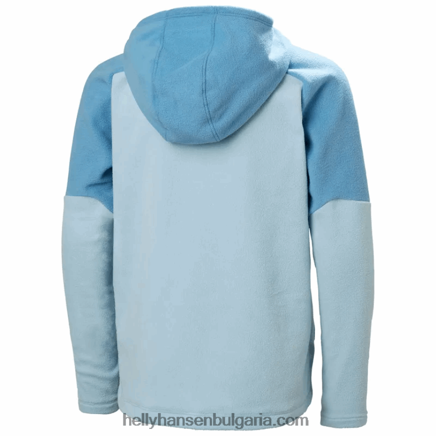 деца суичър с полар за юноши 80V22D2474 натрошена гра Helly-Hansen