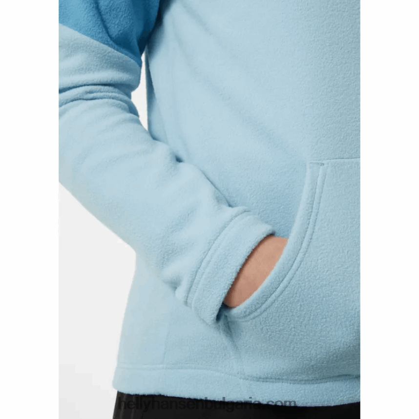 деца суичър с полар за юноши 80V22D2474 натрошена гра Helly-Hansen