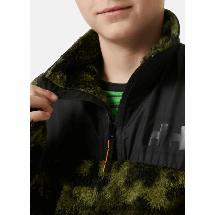 деца юноши шампион с половин цип междинен слой 80V22D2479 cloudberry/морски флот Helly-Hansen