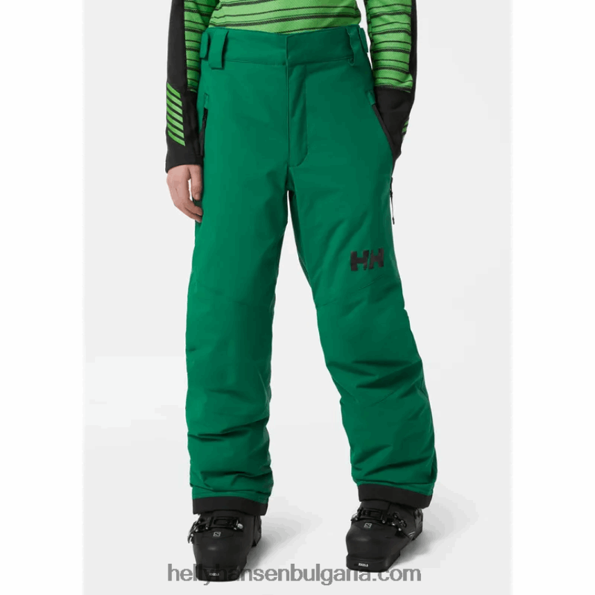 деца легендарните ски панталони за юноши 80V22D2441 детелина Helly-Hansen