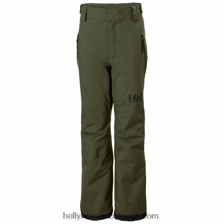 деца легендарните ски панталони за юноши 80V22D2447 нефрит Helly-Hansen