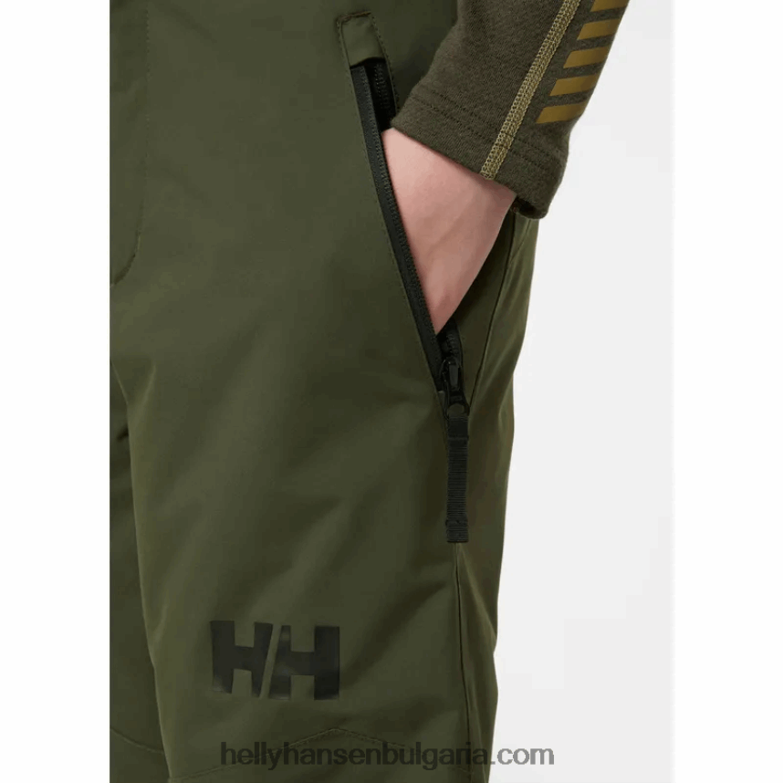 деца легендарните ски панталони за юноши 80V22D2447 нефрит Helly-Hansen