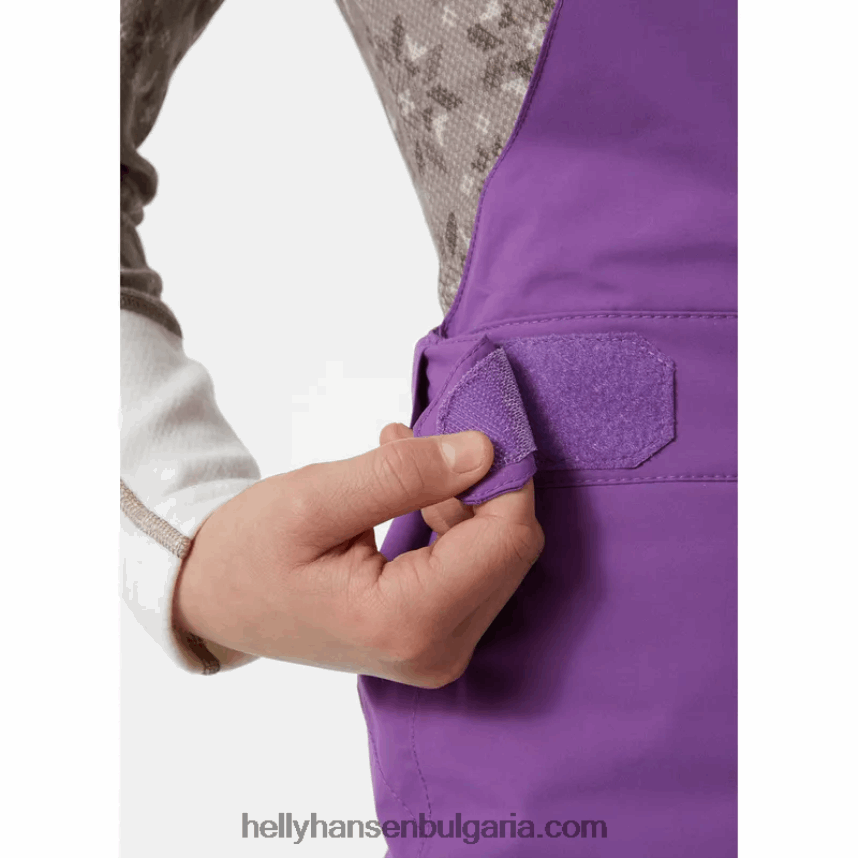 деца ски панталони за юноши 80V22D2456 синя мъгла/черно/морско синьо Helly-Hansen