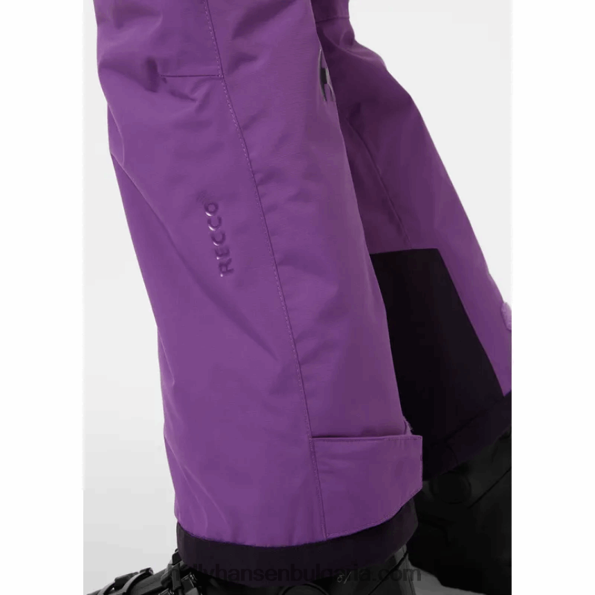 деца ски панталони за юноши 80V22D2456 синя мъгла/черно/морско синьо Helly-Hansen