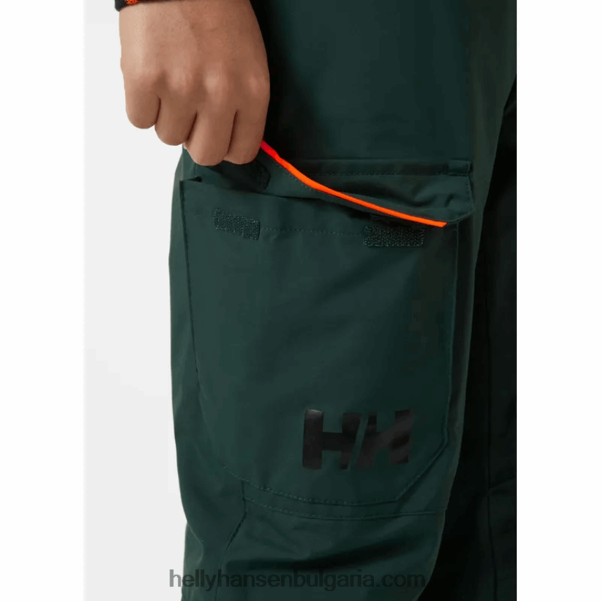деца ски панталони за юноши 80V22D2457 натрошена гра Helly-Hansen