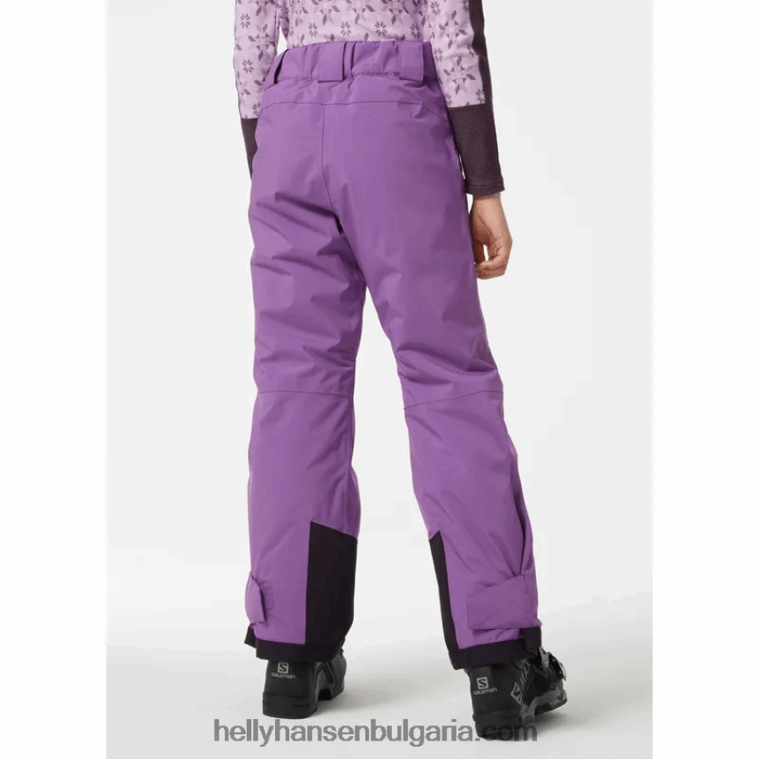 деца ски панталони за юноши 80V22D2460 черно/морско синьо Helly-Hansen