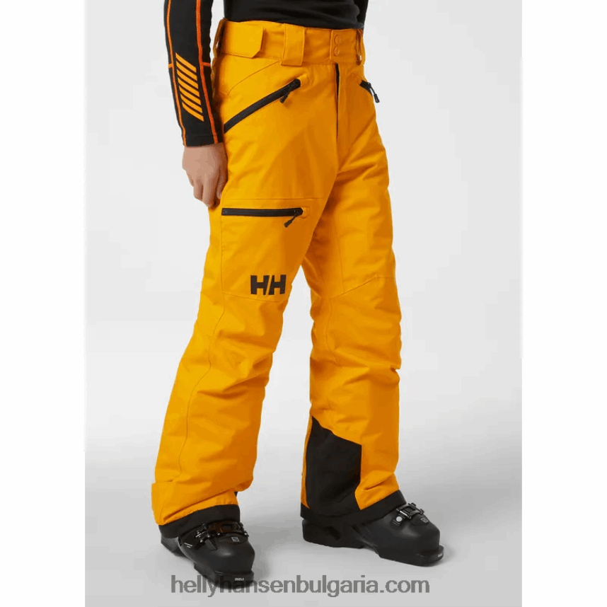 деца ски панталони за юноши 80V22D2461 натрошена гра Helly-Hansen