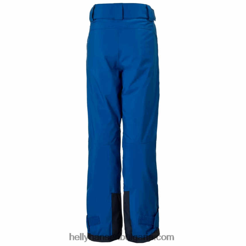 деца ски панталони за юноши 80V22D2462 смачкана гра/морошка Helly-Hansen