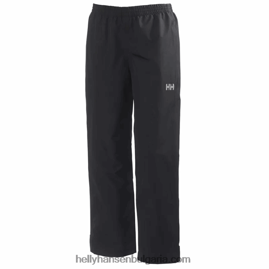 деца панталони за дъблин за юноши 80V22D2472 черен Helly-Hansen