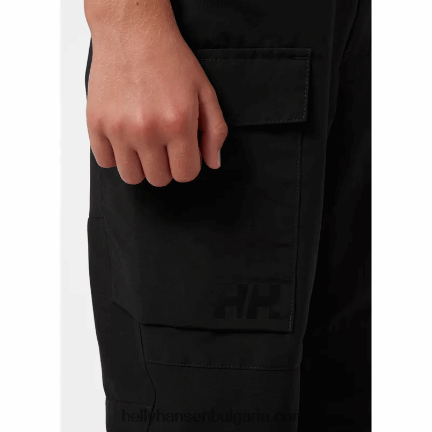 деца туристически панталон Marka за юноши 80V22D2468 азурит/лав зелено Helly-Hansen